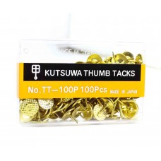 Kutsuwa Thumb Tacks 100 pcs